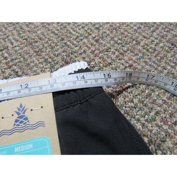 Chubbies Under The Capes 4” Inseam Swim Trunks Black Men’s Medium Logo Lined NWT - Picture 8 of 9